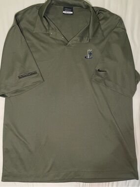 Nike Olive Green Golf Polo